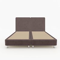 Двуспальная кровать "BOX SPRING" с изголовьем