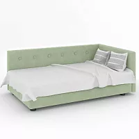 Тахта Лира 90 см Правый Khaki 16 (фисташковый) 36789
